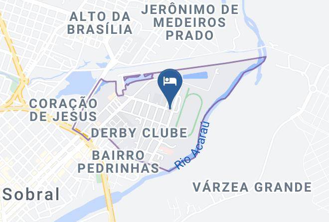 Sobral - Derby Hotel Maps