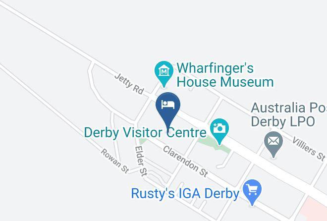 Derby West Kimberley - Derby Lodge Maps