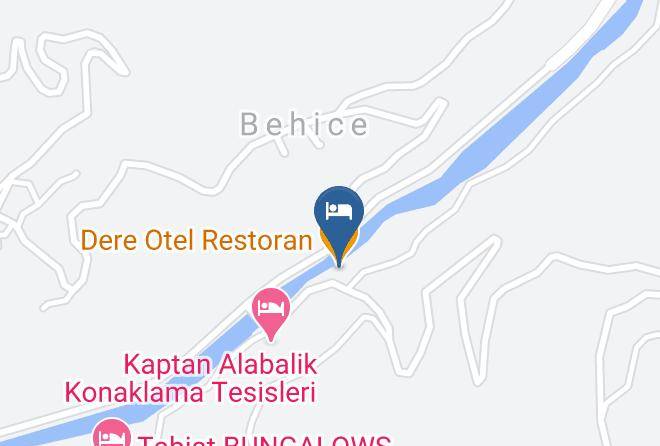 Camlihemsin - Dere Otel Restoran Maps