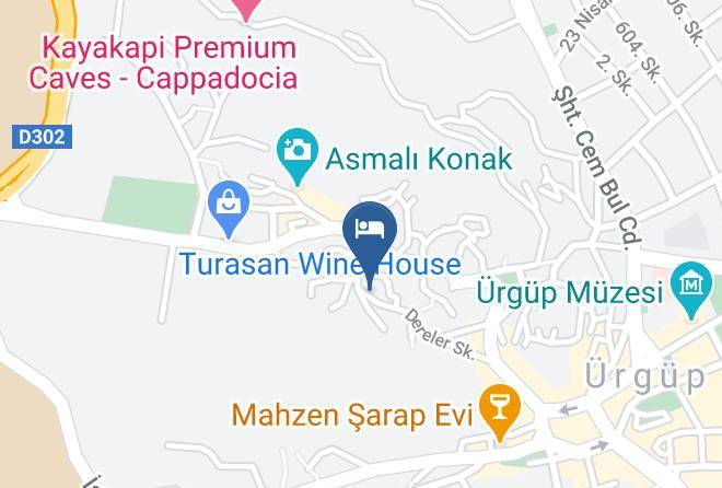 Urgup - Dere Suites Cappadocia Maps