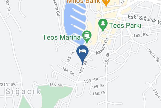 Seferihisar - Derin Butik Otel Maps