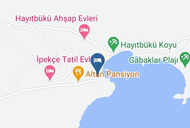 Mugla - Derinada Ahsap Butik Otel Maps