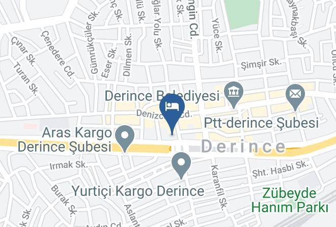 Derince - Derince Konaklama Maps