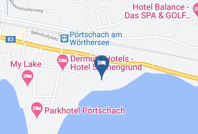 Klagenfurt Land - Dermuth Hotels Parkvilla Worth Maps