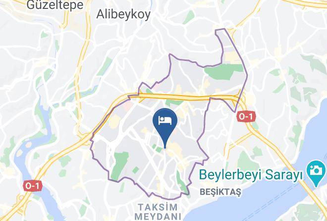 Sisli - Derpa Suite Hotel Osmanbey Maps
