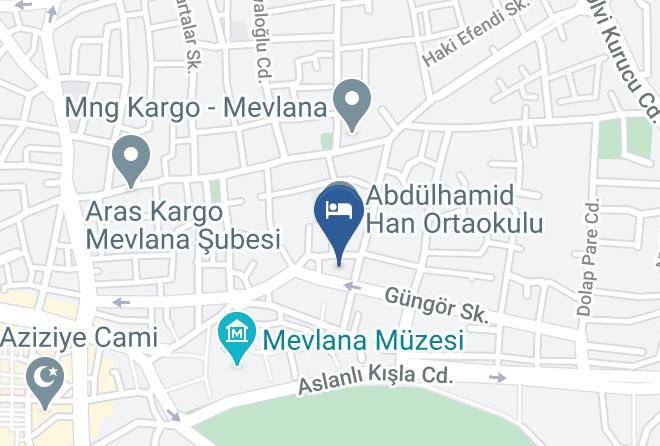 Karatay - Konya Dervish Hotel Maps