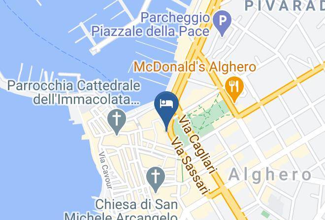 Sassari - B&b Dery Alghero Holiday Maps