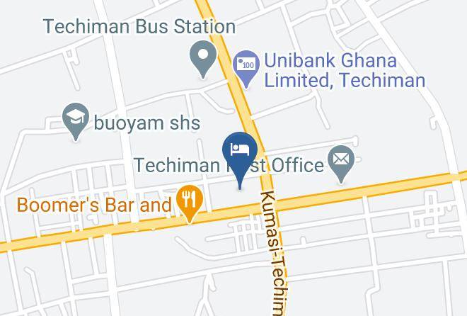 Techiman - Dery Hotel Maps
