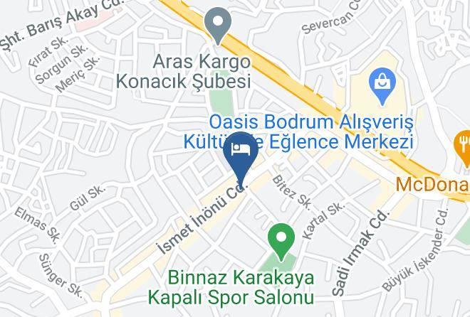 Bodrum - Derya Pansiyon Maps