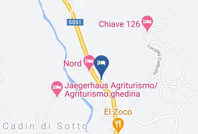 Belluno - Hotel Des Alpes Srl Maps
