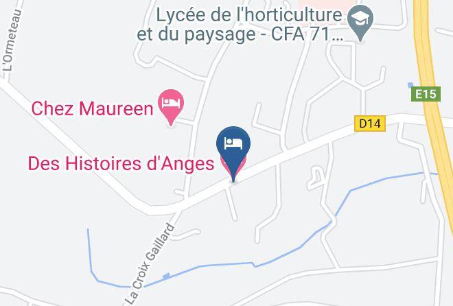 Saone Et Loire - Des Histoires D'anges Maps