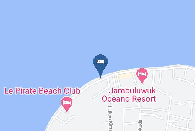 North Lombok Regency - Desa Dunia Beda Beach Resort Maps