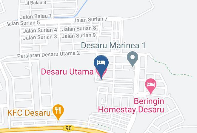 Kota Tinggi District - Desaru Utama Maps