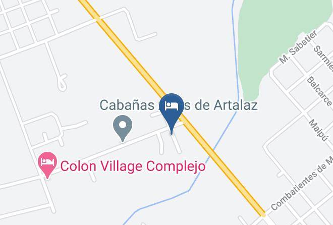 Colon - Descanso Del Sol Maps