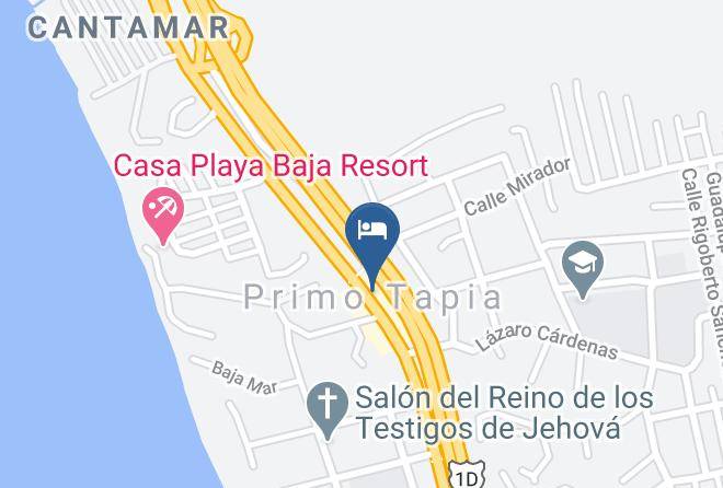 Rosarito Beach Municipality - Descanso Sunset Maps
