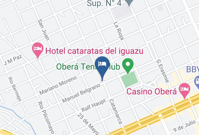 Obera - Descanso Verde Maps
