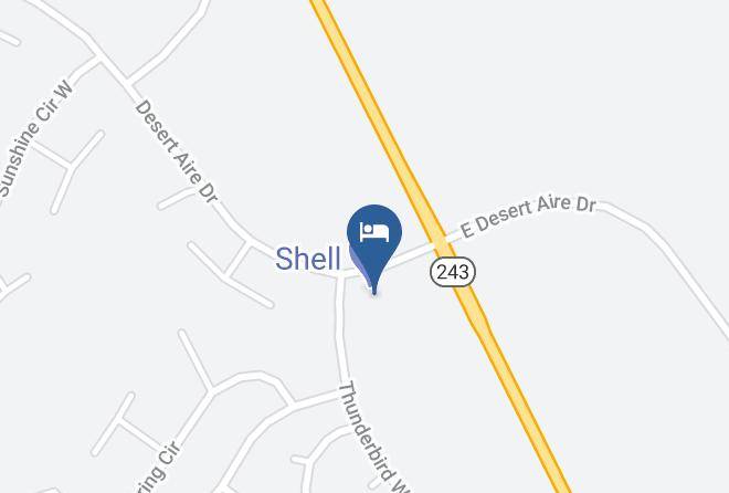 Grant - Desert Aire Motel & Shell Maps