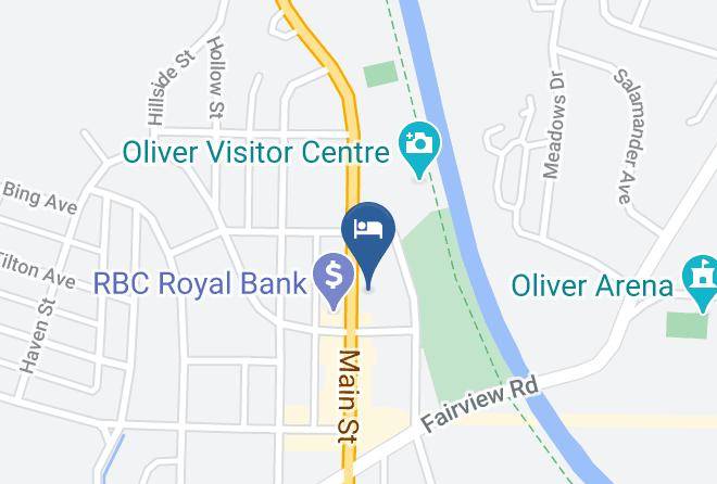 Okanagan Similkameen - Desert Arms Hotel Maps