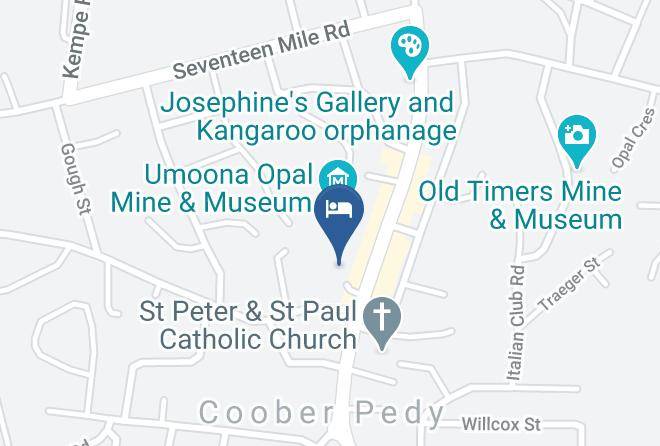 Desert Cave Hotel Map