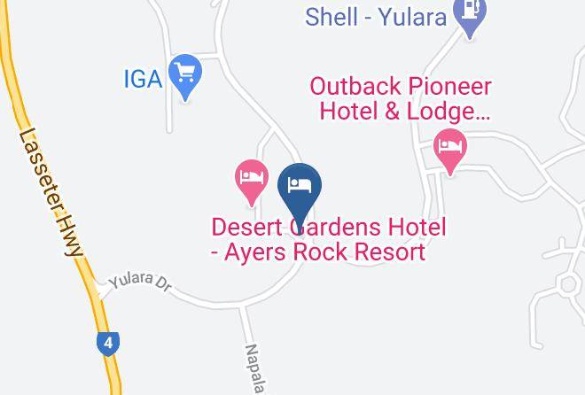 Desert Gardens A Member Of Novotel Hotels Map