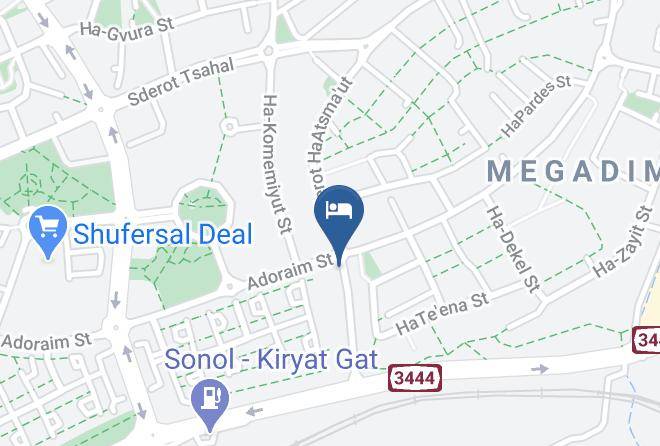 Qiryat Gat - Desert Gat Maps