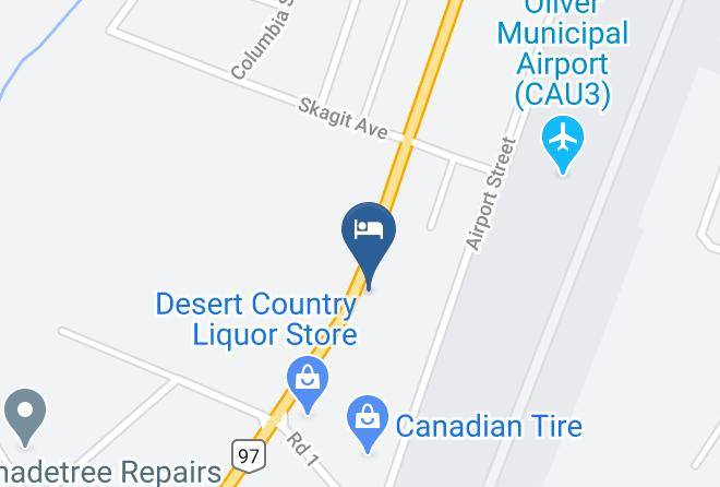 Okanagan Similkameen - Desert Gem Rv Resort Maps