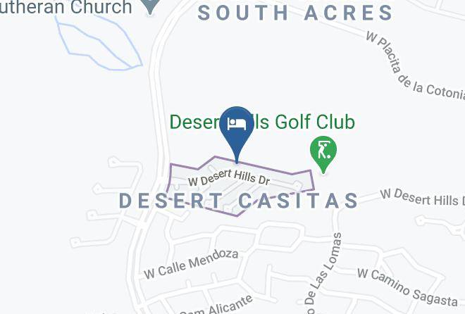 Pima - Desert Hills Casita Green Valley Escapes Maps