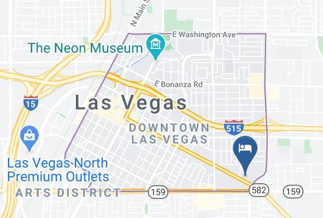 Clark - The Desert Hills Motel Maps