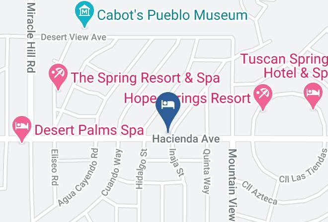 Riverside - Desert Hot Springs Inn Maps