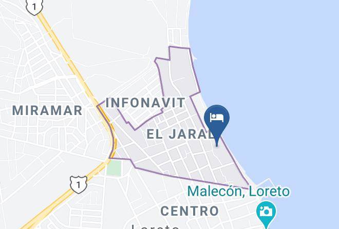 Loreto - Desert Inn Loreto Maps