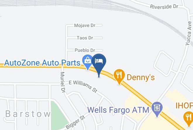 San Bernardino - Desert Inn Motel Maps