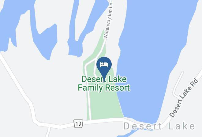 Frontenac - Desert Lake Family Resort Maps