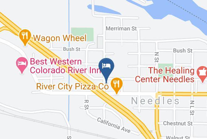 San Bernardino - Desert Mirage Inn & Suites Maps