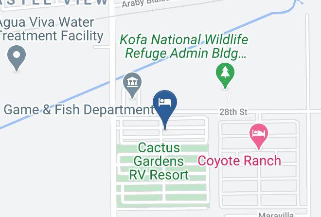 Yuma - Desert Paradise Rv Resort Maps