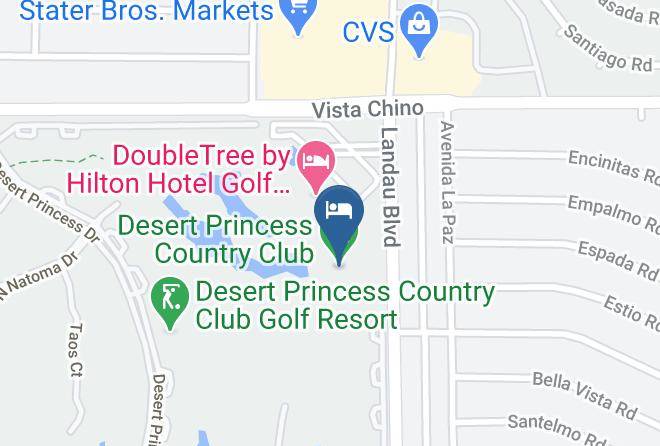 Riverside - Desert Princess Country Club Maps