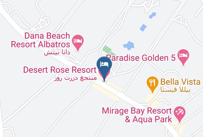 Hurghada - Desert Rose Resort Maps