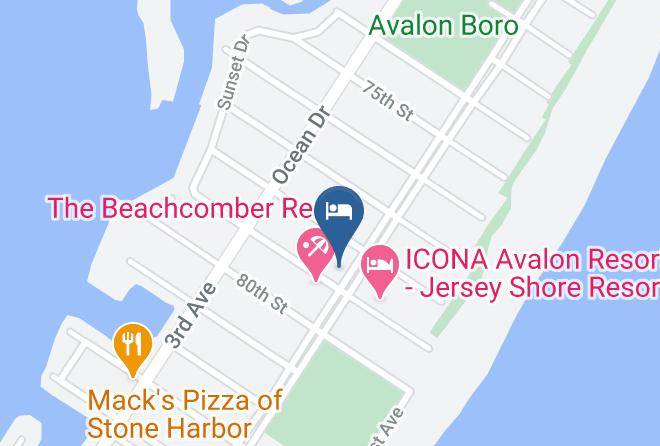 Desert Sand Resort Map