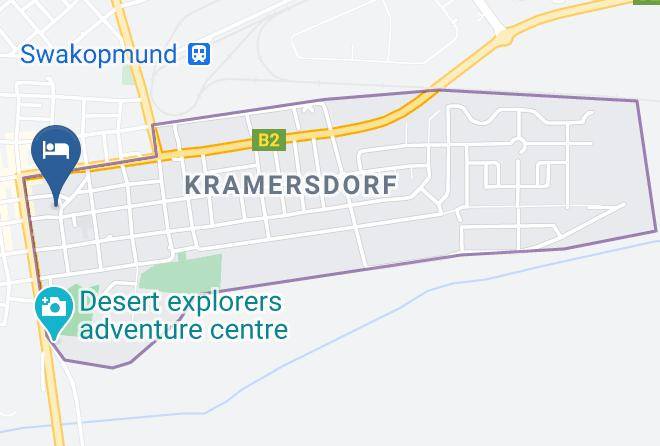 Swakopmund - Desert Sands Boutique B&b Self Catering Maps