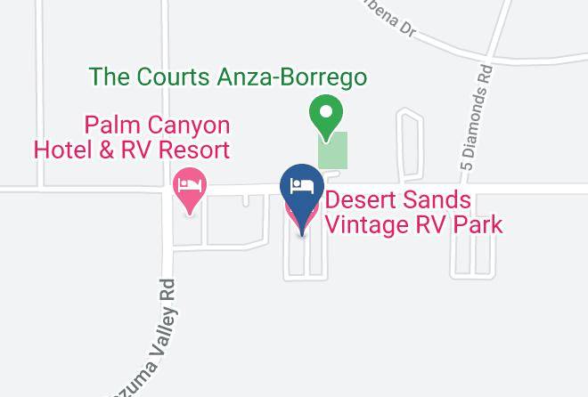 San Diego - Desert Sands Vintage Rv Park Maps