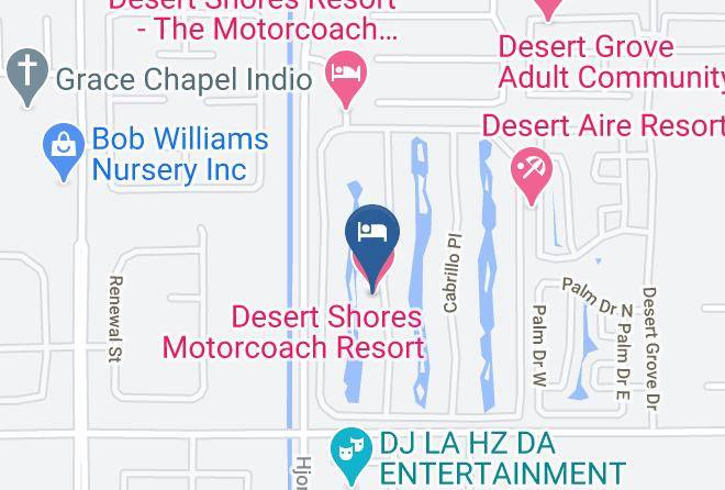 Desert Shores Motorcoach Resort Map