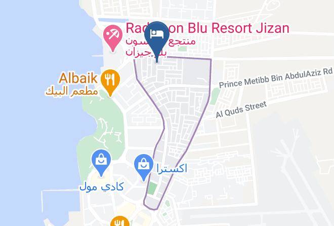Deserts Jazan Housing Units Map