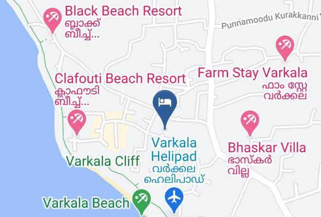 Chirayinkeezhu - Deshadan Cliff & Beach Resort Maps