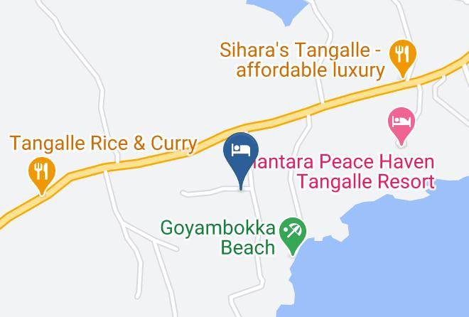 Galle - Deshan Seafood Restaurant Maps
