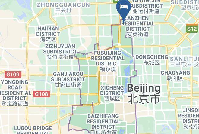 Xicheng District - Desheng Hotel Maps