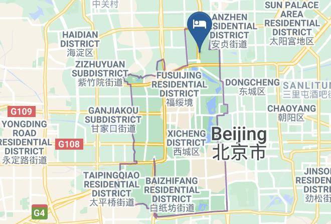 Xicheng District - Desheng Jiayuan Hotel Maps