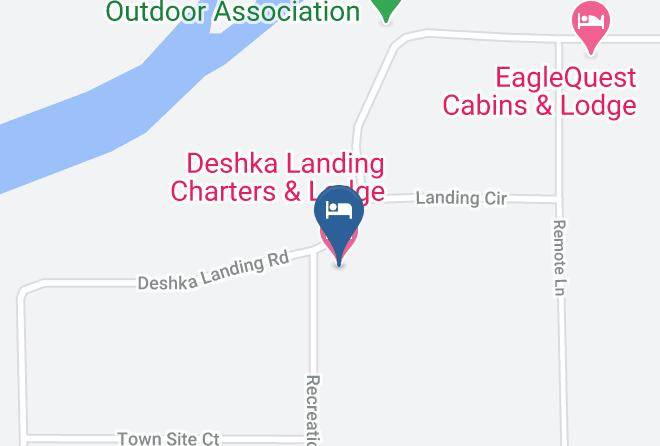 Matanuska Susitna Borough - Deshka Landing Charters & Lodge Maps