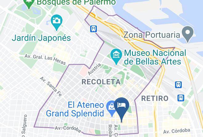 Buenos Aires - Design Ce Hotel De Diseno Maps