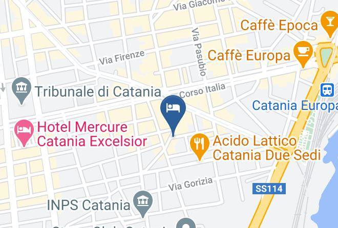 Catania - Design E Comfort Nel Centro Di Catania Maps