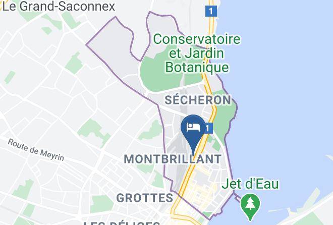 Geneva - Design Hotel F6 Maps