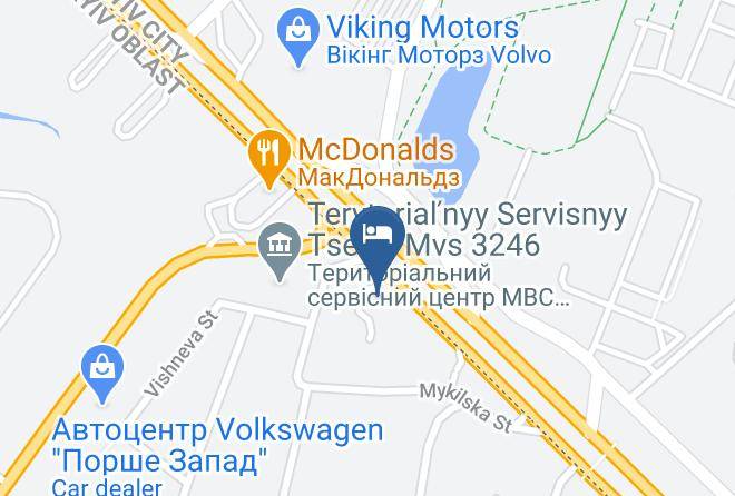 Kiev Sviatoshyn Raion - Design Hotel Road Maps